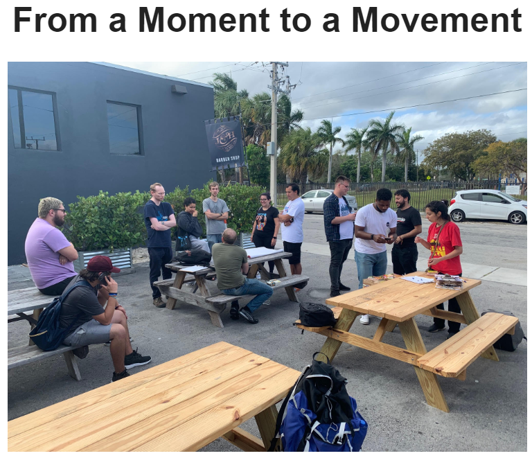 From a Moment to a Movement